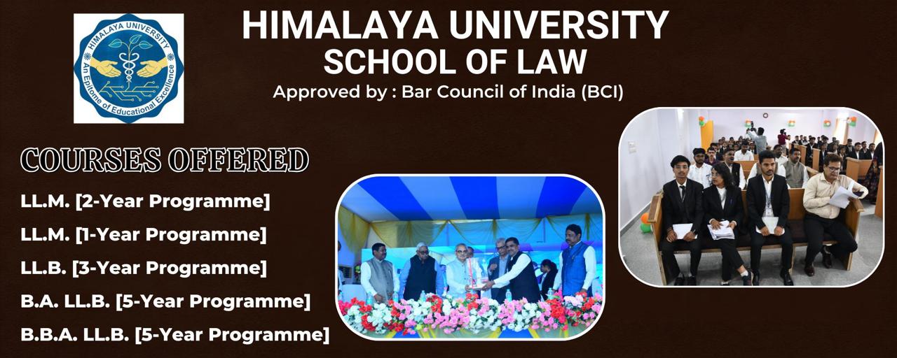 Himalaya University School of Law Desktop Banner